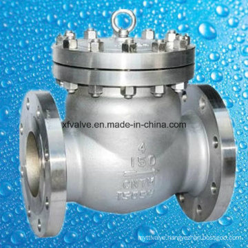 API6d 150lb Cast Stainless Steel Flange End Swing Check Valve